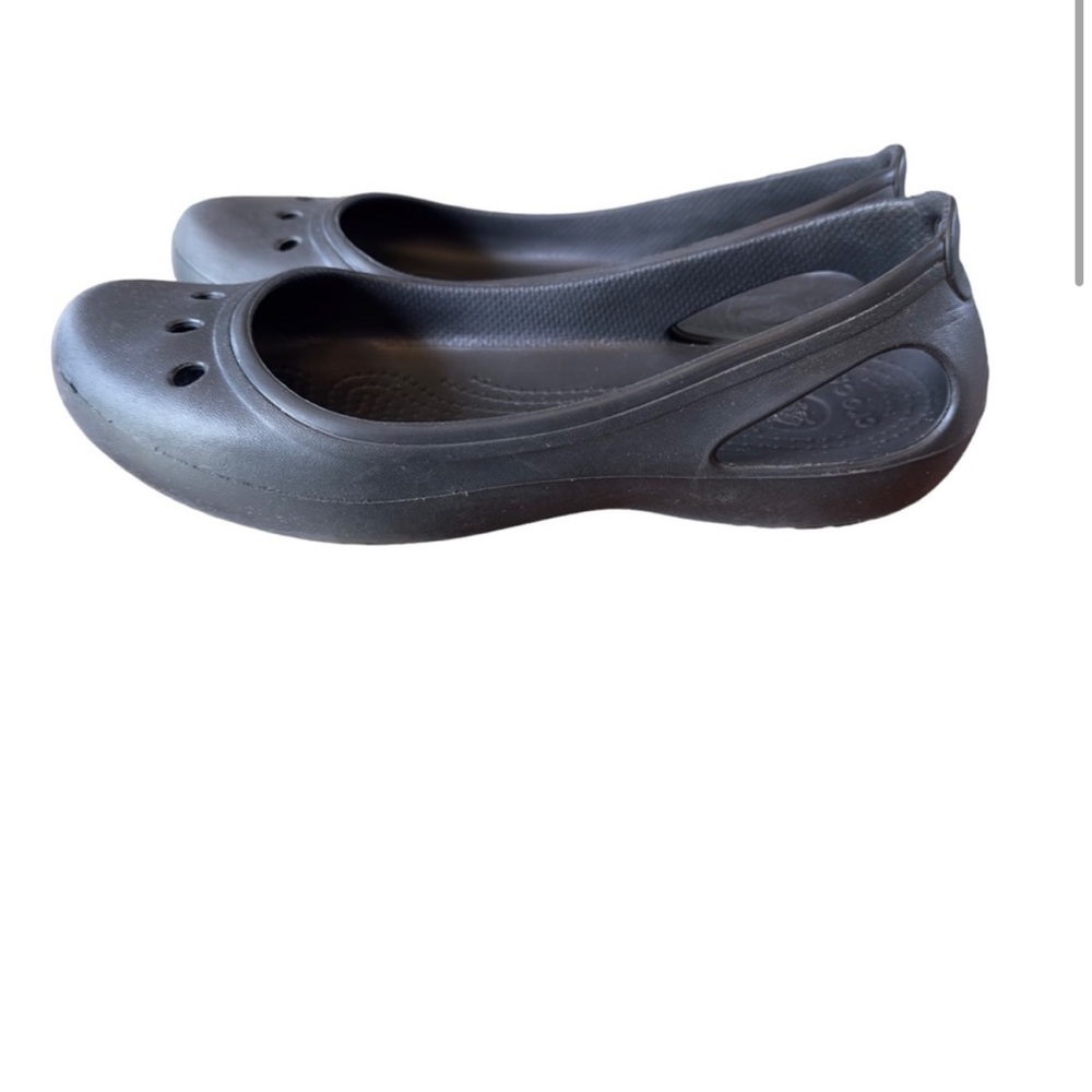 COPY - Crocs Kader Women’s Slip On Black Shoes Size w7 - Picture 2 of 4